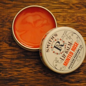 Hearts/Farts: Smith’s Lip Balm in Minted Rose